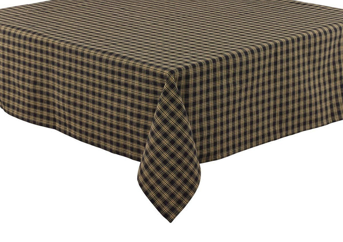 Sturbridge Black Table Cloth 54x54" - Primitive Star Quilt Shop