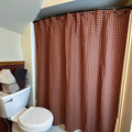 Sturbridge Wine Shower Curtain - Primitive Star Quilt Shop