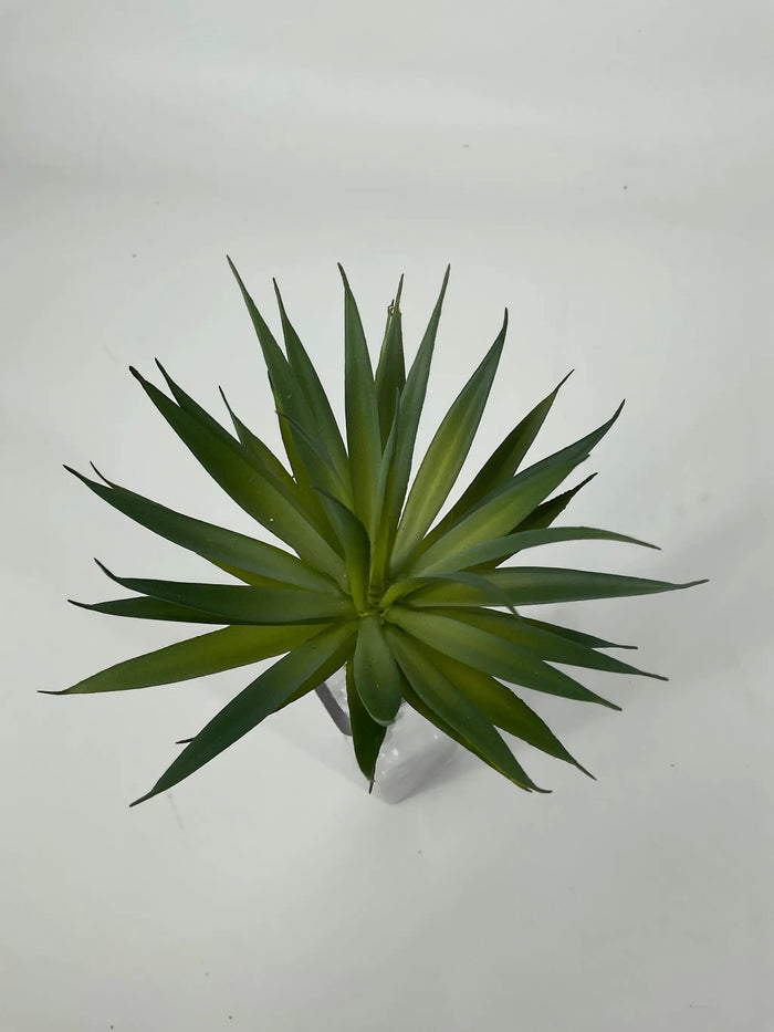 Supreme Succulent Pick Green 10'' - Artificial Flora Silk