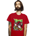 Daily_Deal_Shirts T-Shirts, Unisex / Small / Red T-Rex Cereal