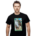 Daily_Deal_Shirts T-Shirts, Unisex / Small / Black Tarot Ghibli Strength
