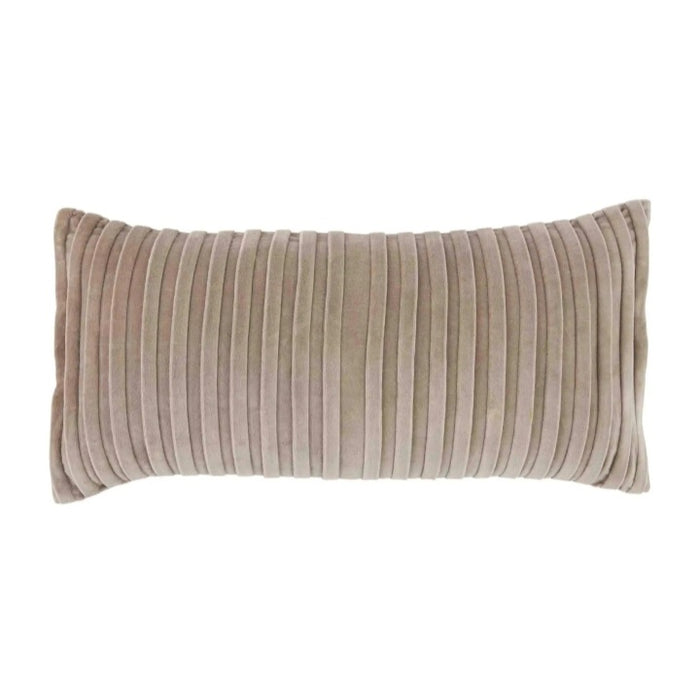Taupe Velvet Pillow