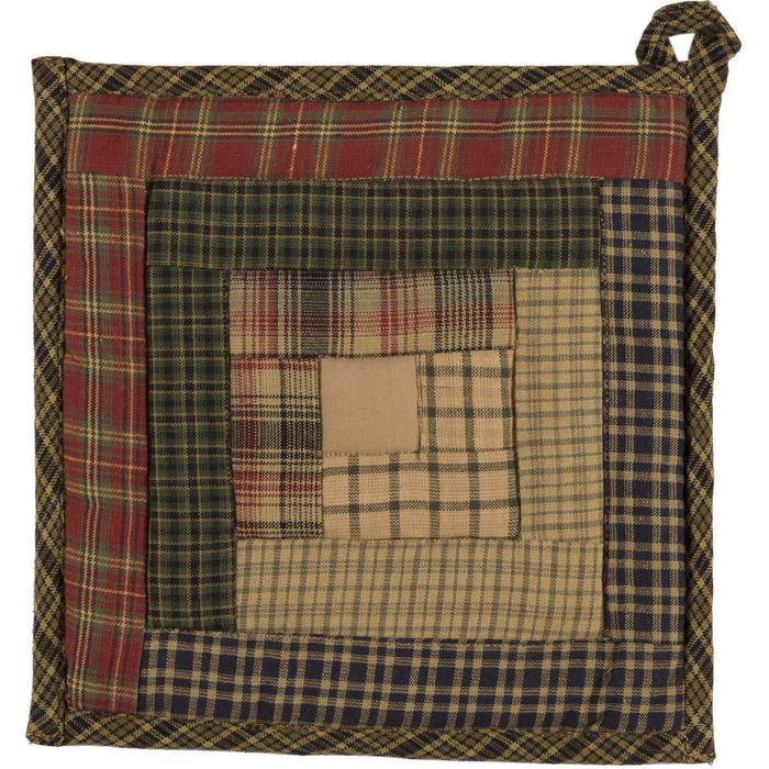 Tea Cabin Pot Holder - Primitive Star Quilt Shop