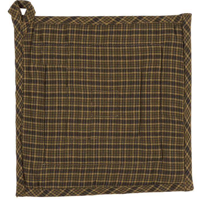 Tea Cabin Pot Holder - Primitive Star Quilt Shop