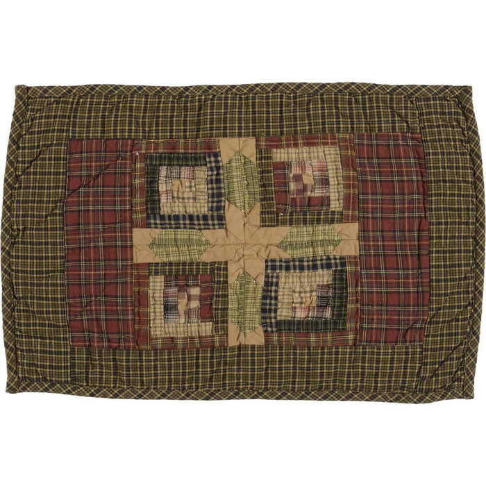 Tea Cabin Quilted Placemats - Set of 6 - Primitive Star Quilt Shop