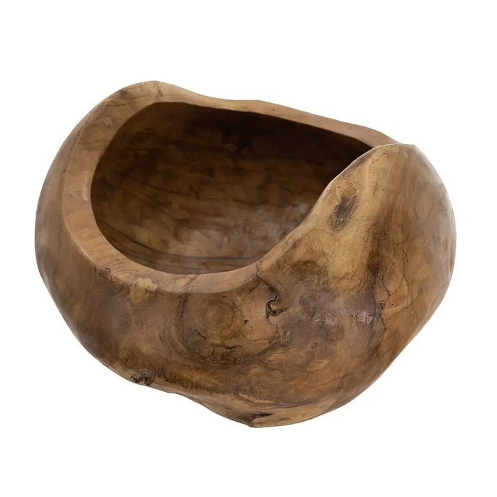 A&B Teak Bowl 12" x 11" - Decorative Bowls Merchandise
