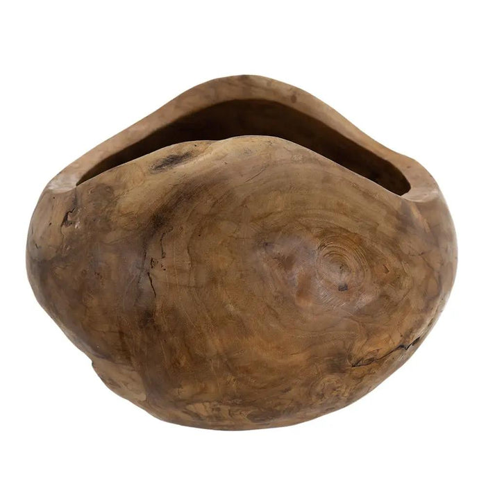 A&B Teak Bowl 12" x 11" - Decorative Bowls Merchandise