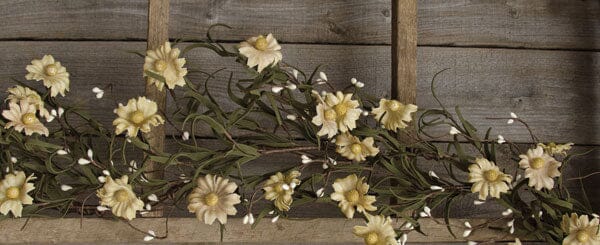 Teastain Daisy and Pip Garland 4' - Primitive Star Quilt Shop