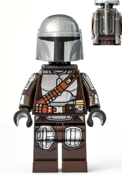 The Mandalorian / Din Djarin / 'Mando' - Silver Beskar Armor, Jet Pack