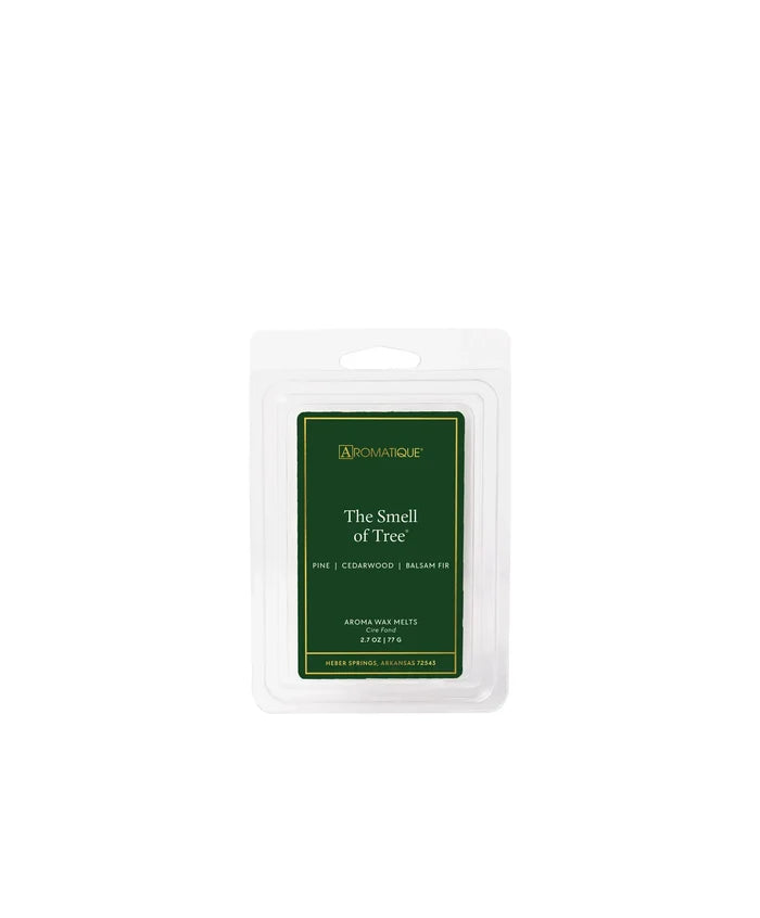 The Smell of Tree wax melts by Aromatique, pine cedarwood balsam fir scent, 2.7 oz