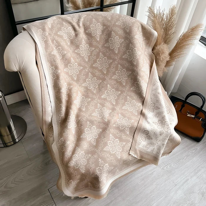 Tinuccia Pashmina Scarf Khaki