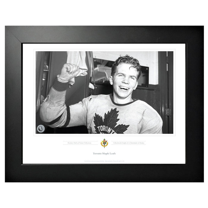 Toronto Maple Leafs Memorabilia -1951 Bill Barilko Classic - 12" x 16" Frame