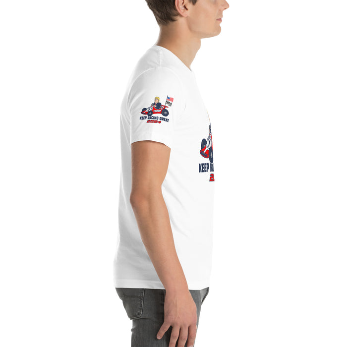 Trump Inspired Keep Racing Great 2024 Premium Short-Sleeve Unisex T-Shirt