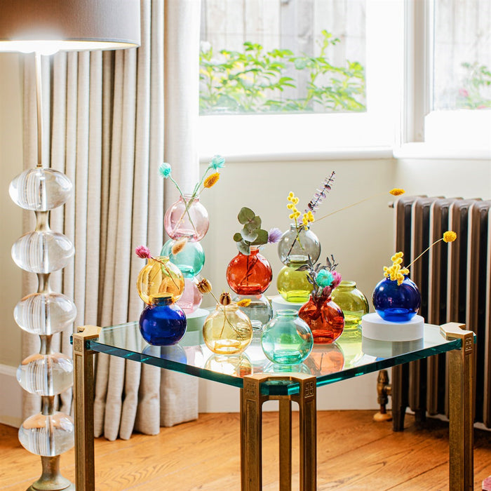 Turquoise Stacking Bubble Vase - Modern Home Interiors