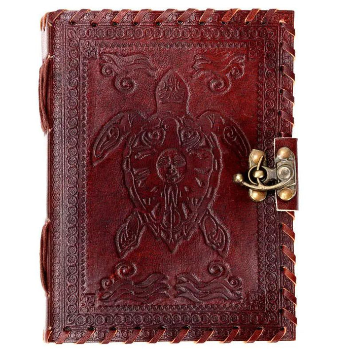 Turtle Leather Journal 5" x 7"