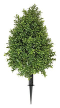 Select UV Boxwood Cone Bush w/ Stake 22" - Artificial Trees Silk