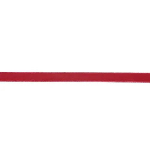 La Ribbons Velvet Ribbon Burgundy 3/8"Wx10yd - Velvet Ribbons Ribbon