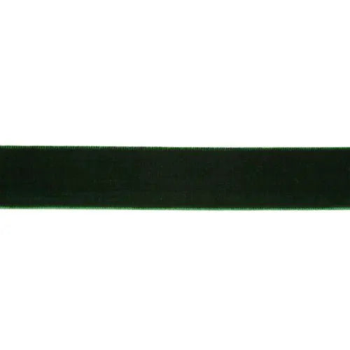 La Ribbons Velvet Ribbon Spruce 1"Wx10yd - Ribbons & Trim Ribbon
