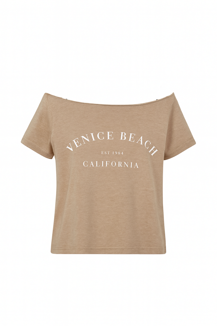 Venice Beach Distressed Graphic Tee