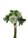 AmBest Viburnam Balls Bundle White 11" - Uncategorized Silk