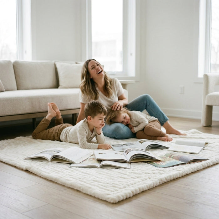Vienna Natural Minky Blanket