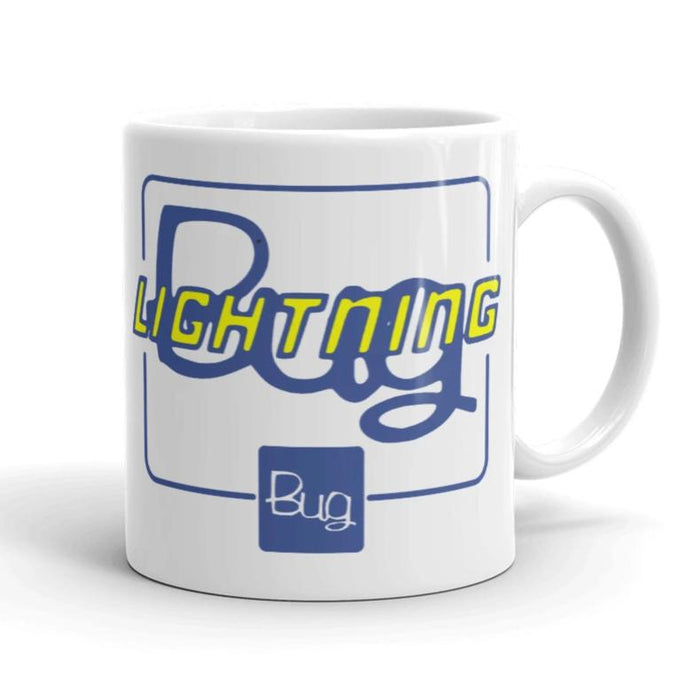 Vintage Karting Bug Engineering Bug Lightning Go Kart Coffee Mug