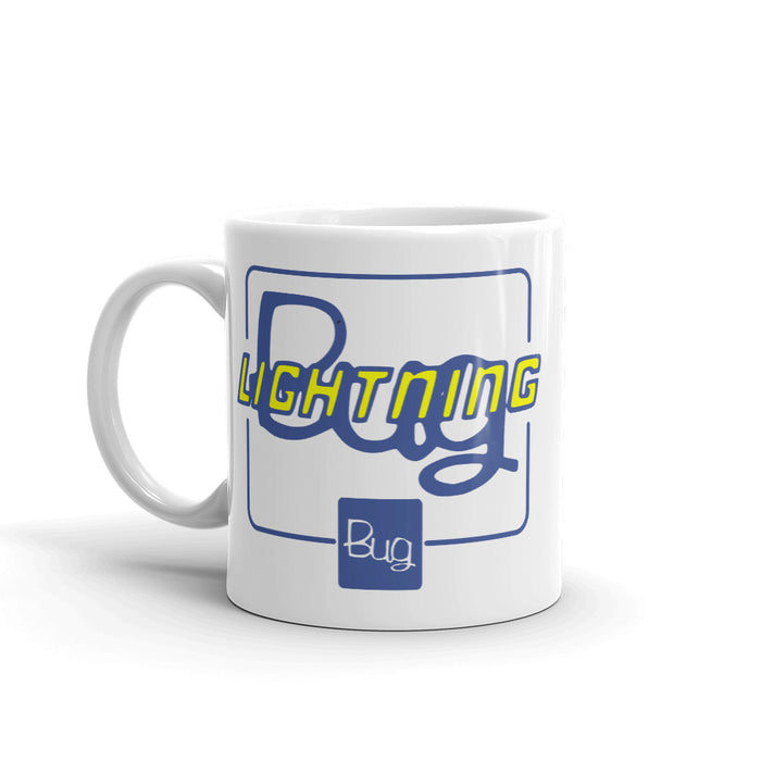 Vintage Karting Bug Engineering Bug Lightning Go Kart Coffee Mug