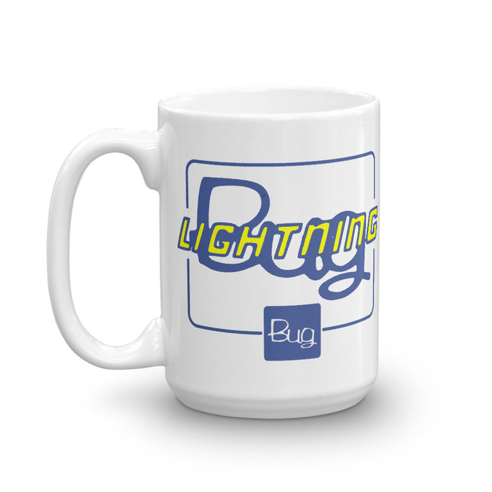 Vintage Karting Bug Engineering Bug Lightning Go Kart Coffee Mug