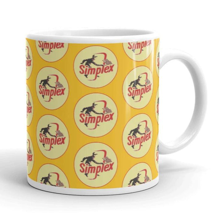 Vintage Karting Simplex Go Kart Flagman Coffee Mug