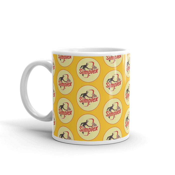 Vintage Karting Simplex Go Kart Flagman Coffee Mug