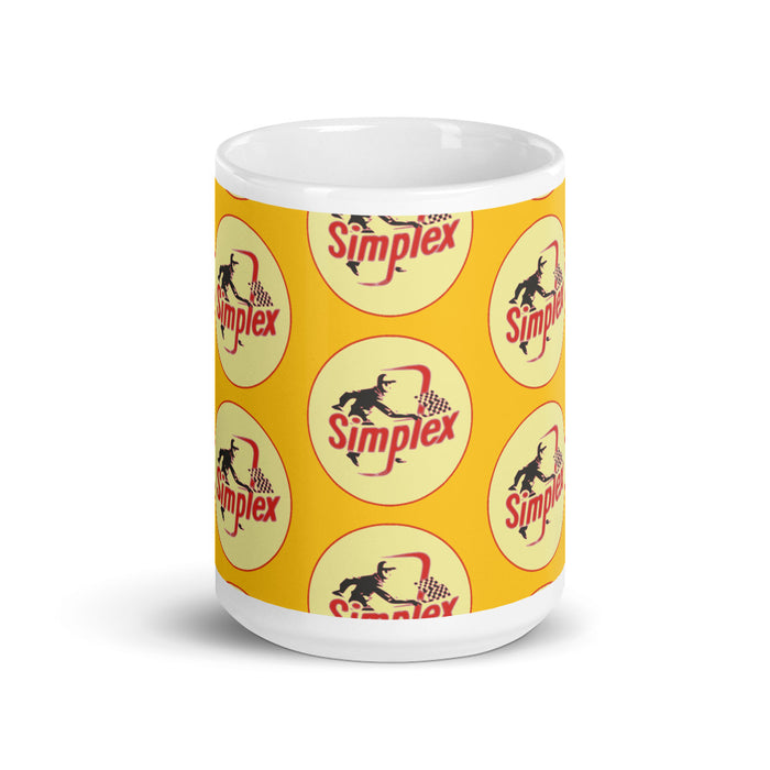 Vintage Karting Simplex Go Kart Flagman Coffee Mug