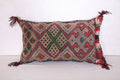 Vintage Moroccan Pillow Cover 10.6 INCHES X 18.8 INCHES - kilim pillow