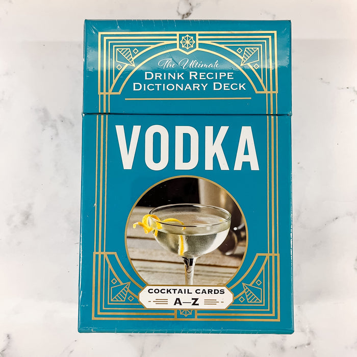 Vodka Cocktail Cards A–Z The Ultimate Drink Recipe Dictionary Deck - Lyla's: Clothing & Gifts - Online and Rockwall Texas Boutique