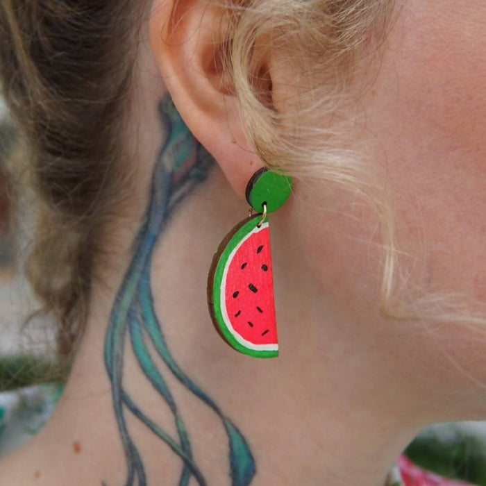 Watermelon Earrings