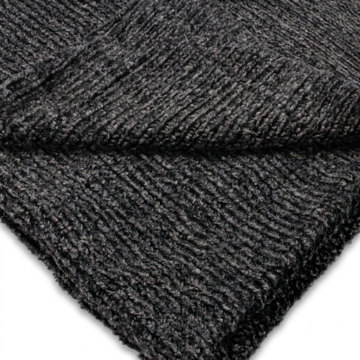 Weave Silver Minky Blanket