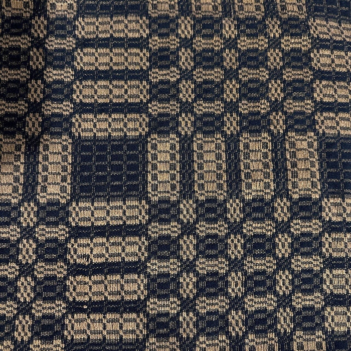 Westbury Black and Mustard Woven Throw - Primitive Star Quilt Shop