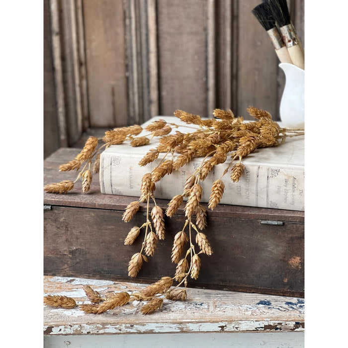 Wheat Hops Hanging Bush - Primitive Star Quilt Shop