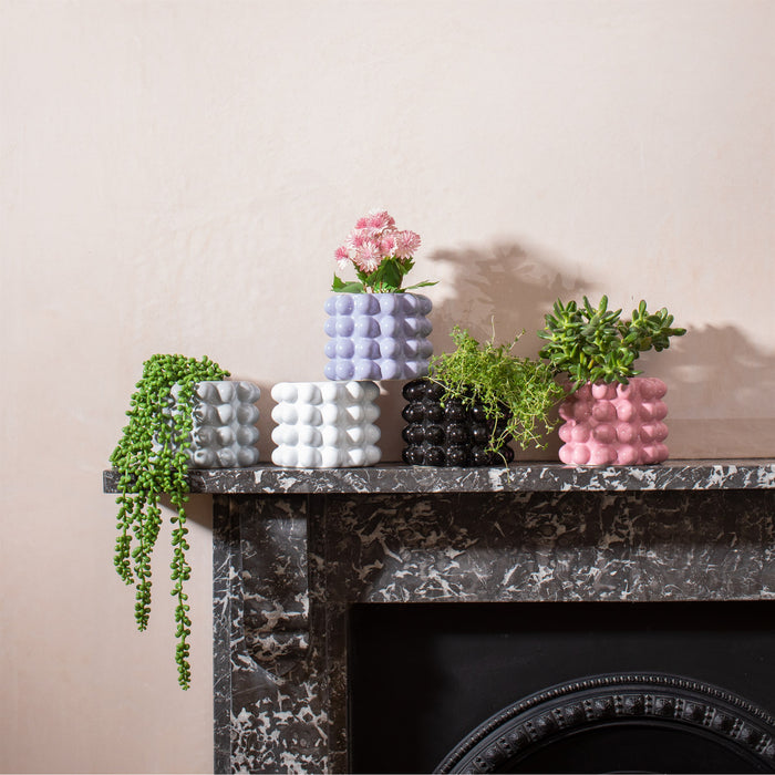 White Bobble Planter - Modern Home Interiors