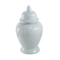 A&B White Porcelain Ginger Jar with Lid 20" - Vases Merchandise
