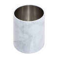 White/Grey Marble Effect Utensil Holder - Modern Home Interiors