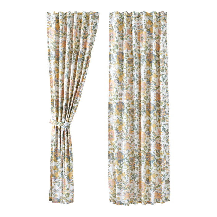 Wilder Lined Panel Curtains 96" - Primitive Star Quilt Shop