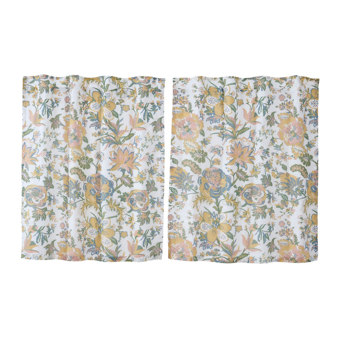 Wilder Lined Tier Curtains 36" - Primitive Star Quilt Shop