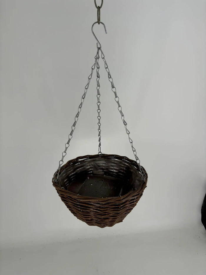 Jack's Basket Willow Hanging Basket - Baskets Hanging Basket & Porch Pots