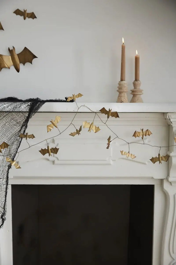 Winged Bat Garland 72"
