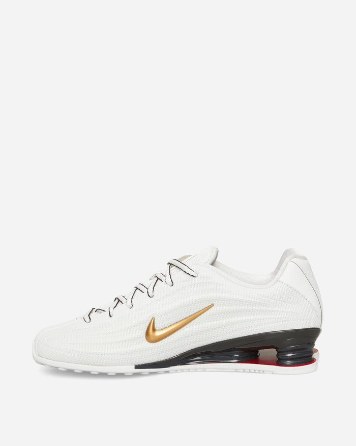 Nike Nike Shox Z Women's Shoes White/Metallic Gold/Varsity Re Sneakers Low HQ7540-100