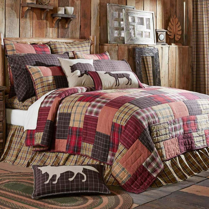 Wyatt Bed Skirt - Primitive Star Quilt Shop
