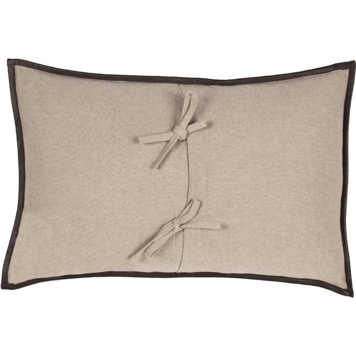 Wyatt Deer Applique Pillow 14x22" Filled Default - Primitive Star Quilt Shop