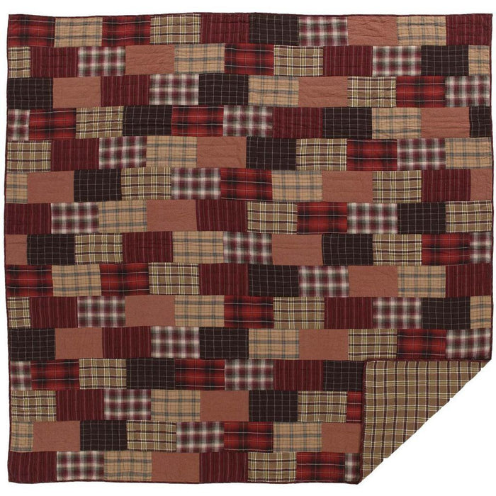 Wyatt Quilt Queen Quilt- Primitive Star Quilt Shop