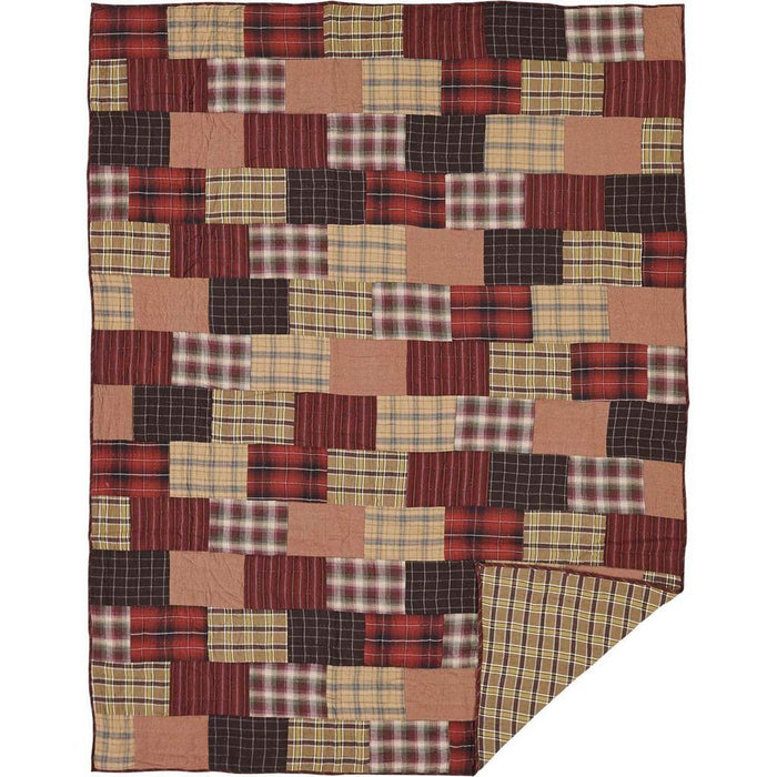 Wyatt Quilt Twin Quilt- Primitive Star Quilt Shop