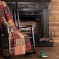 Wyatt Quilted Throw - Primitive Star Quilt Shop